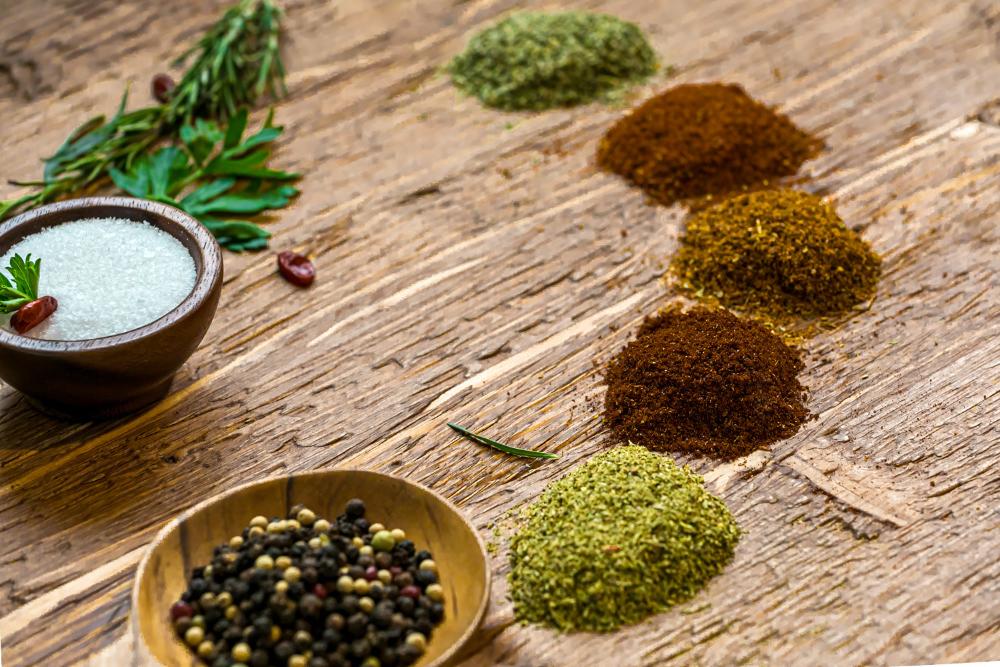 Mixed herbs and spices