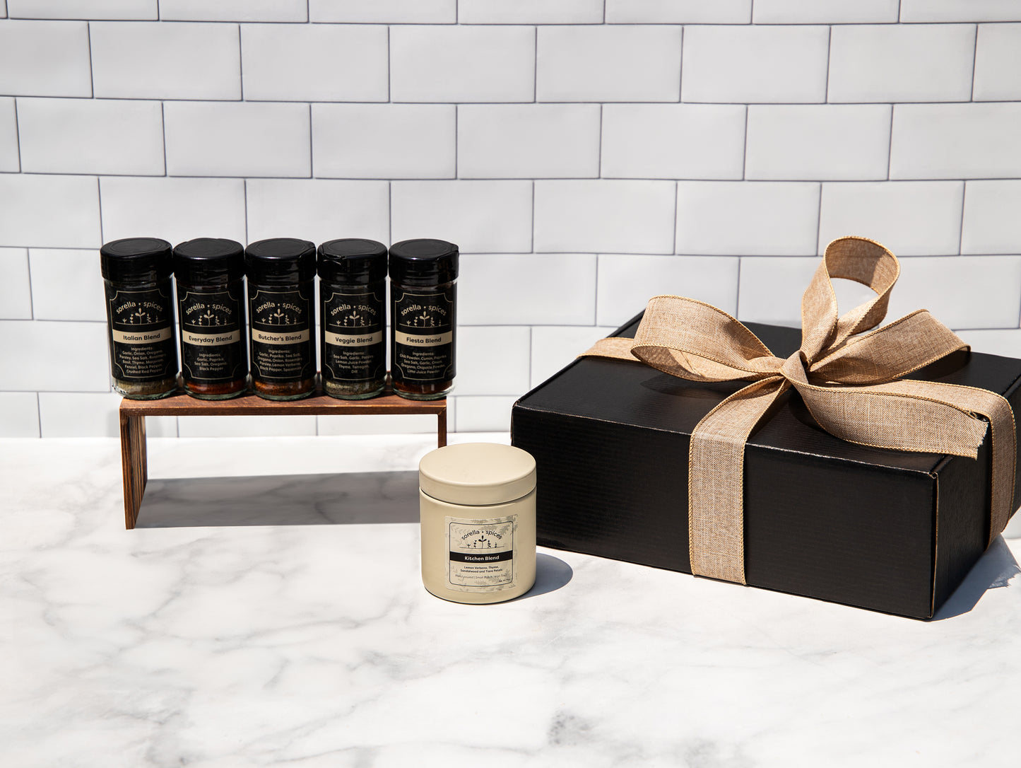 Spice Blends and Candle Gift Set