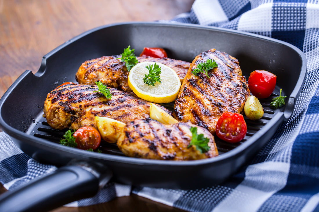 Quick Skillet Chicken uses Sorella Spices Everyday Blend Spice