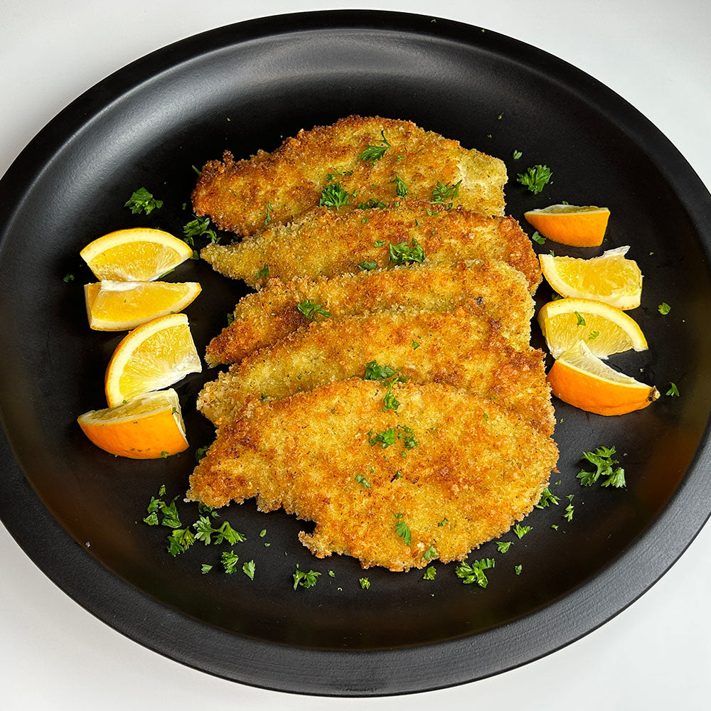 Sorella Spices Breaded Chicken Cutlets, using Italian Blend Spice